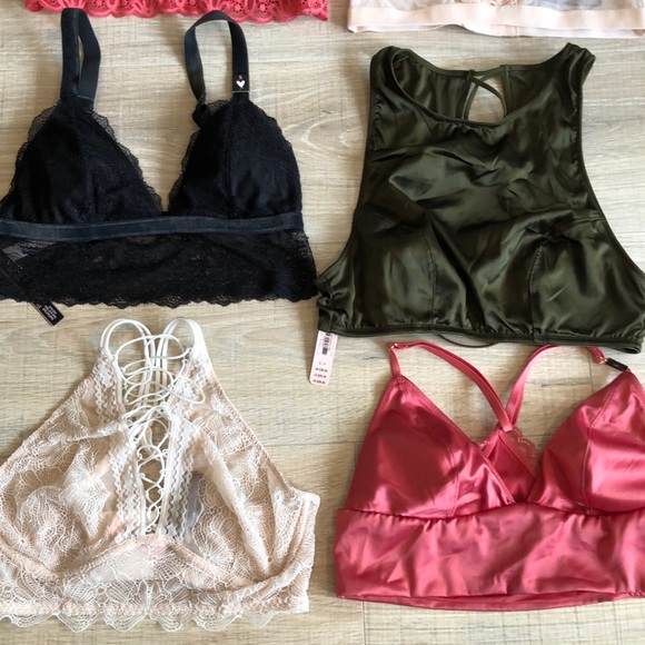 NWT 10 Victoria secret bralettes - Picture 5 of 7